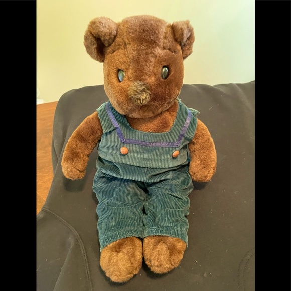 Vintage 1983 Emotions Johnny Stuffed Bear Plush - Picture 1 of 11